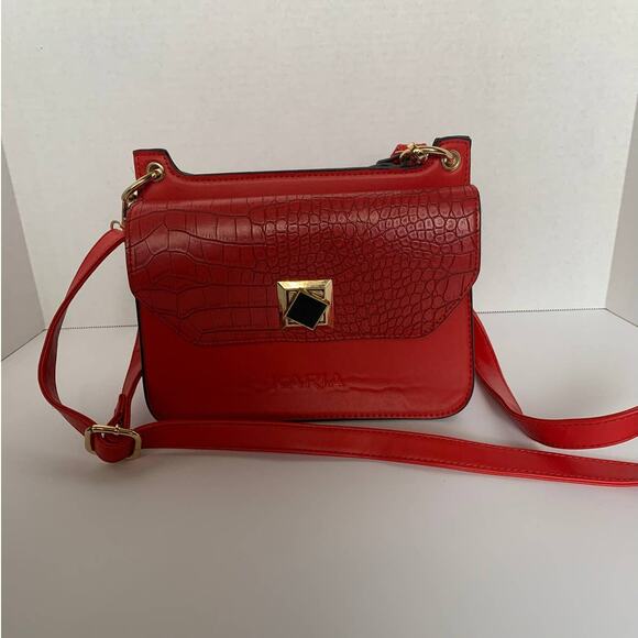 Karia Red Crossbody bag - Picture 1 of 7